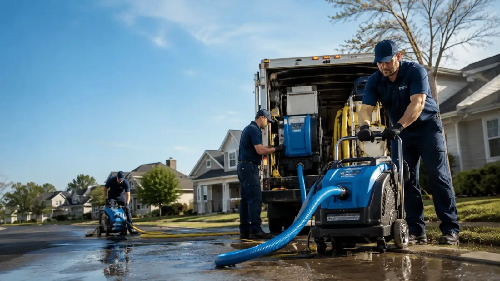 Flood Damage Cleanup in Mentcle, PA